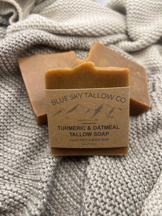 Turmeric & Oatmeal Tallow Cleanse Bar